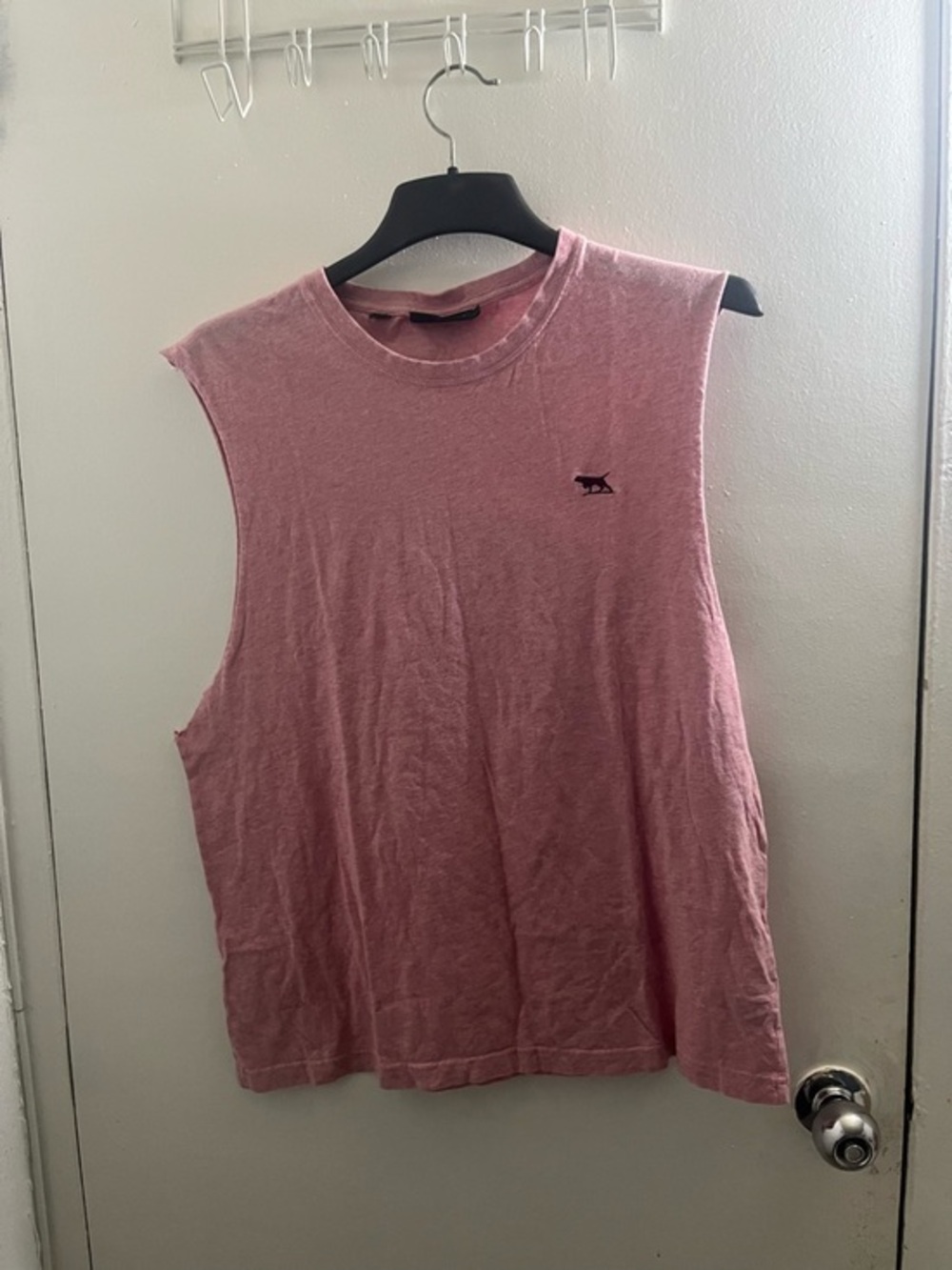 Rodd & Gunn Sleeveless Tank in Dusty Pink with Small Logo